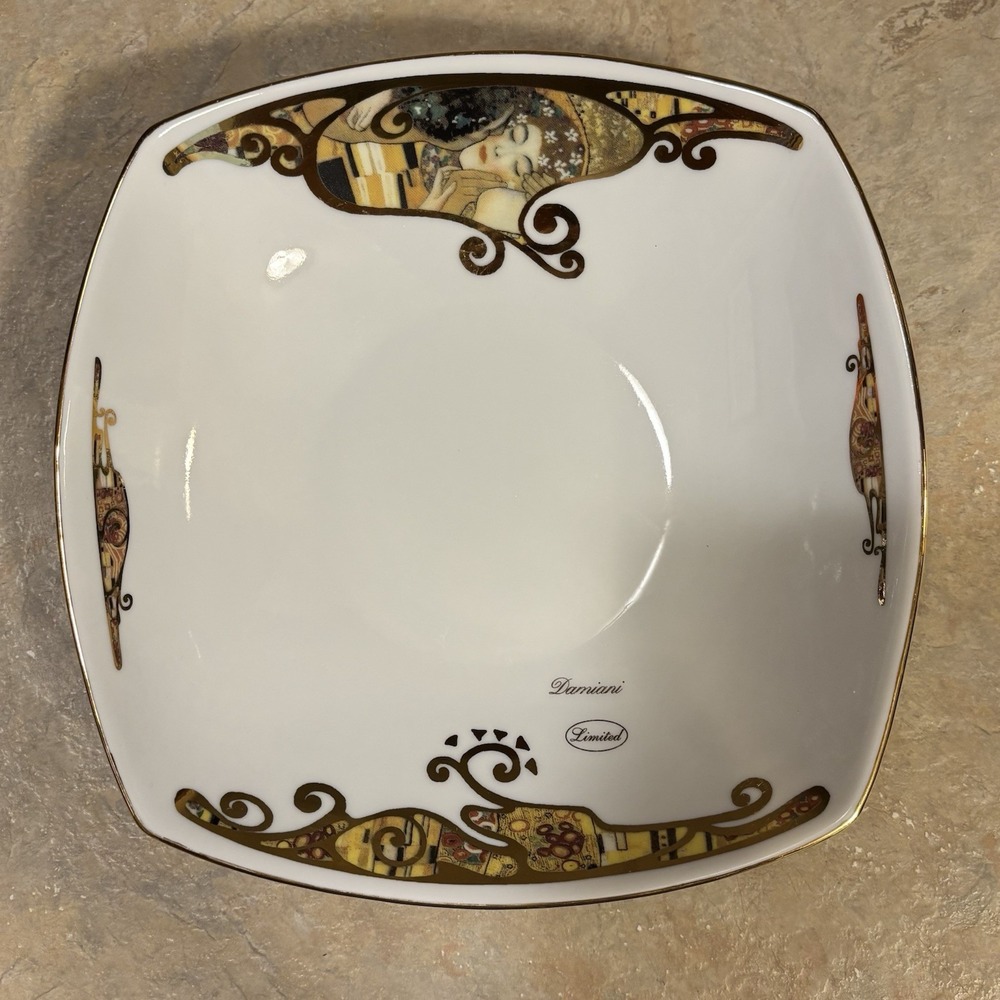 VTG Royal Limoges Limited Gioielleria Fiore Porcelain Dish Damiani France